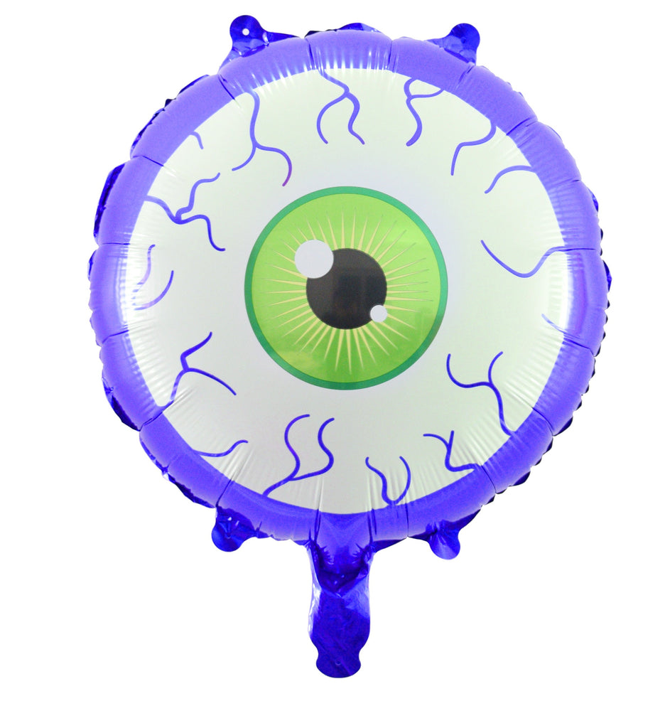18 Inches Eyeball Purple Balloon