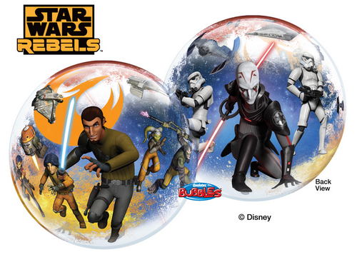 22" Single Bubble Star Wars Rebels Balloon