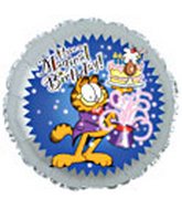 18" Garfield Magical Birthday Balloon