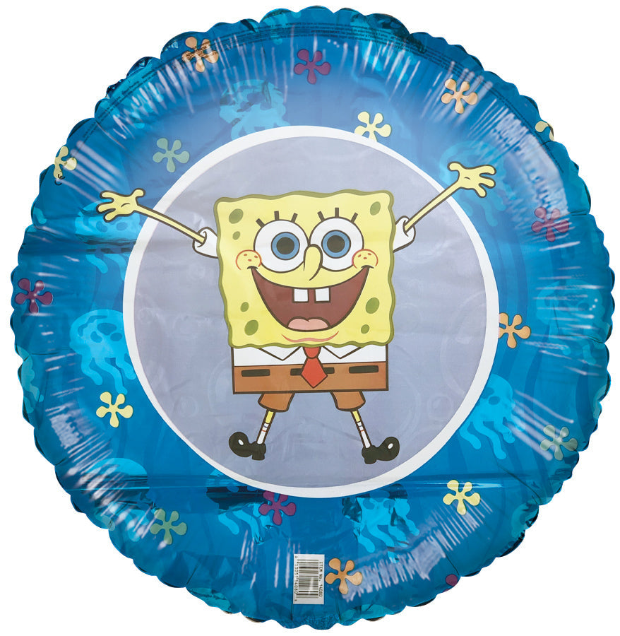 18" Single Sided Sponge Bob Foil Balloon