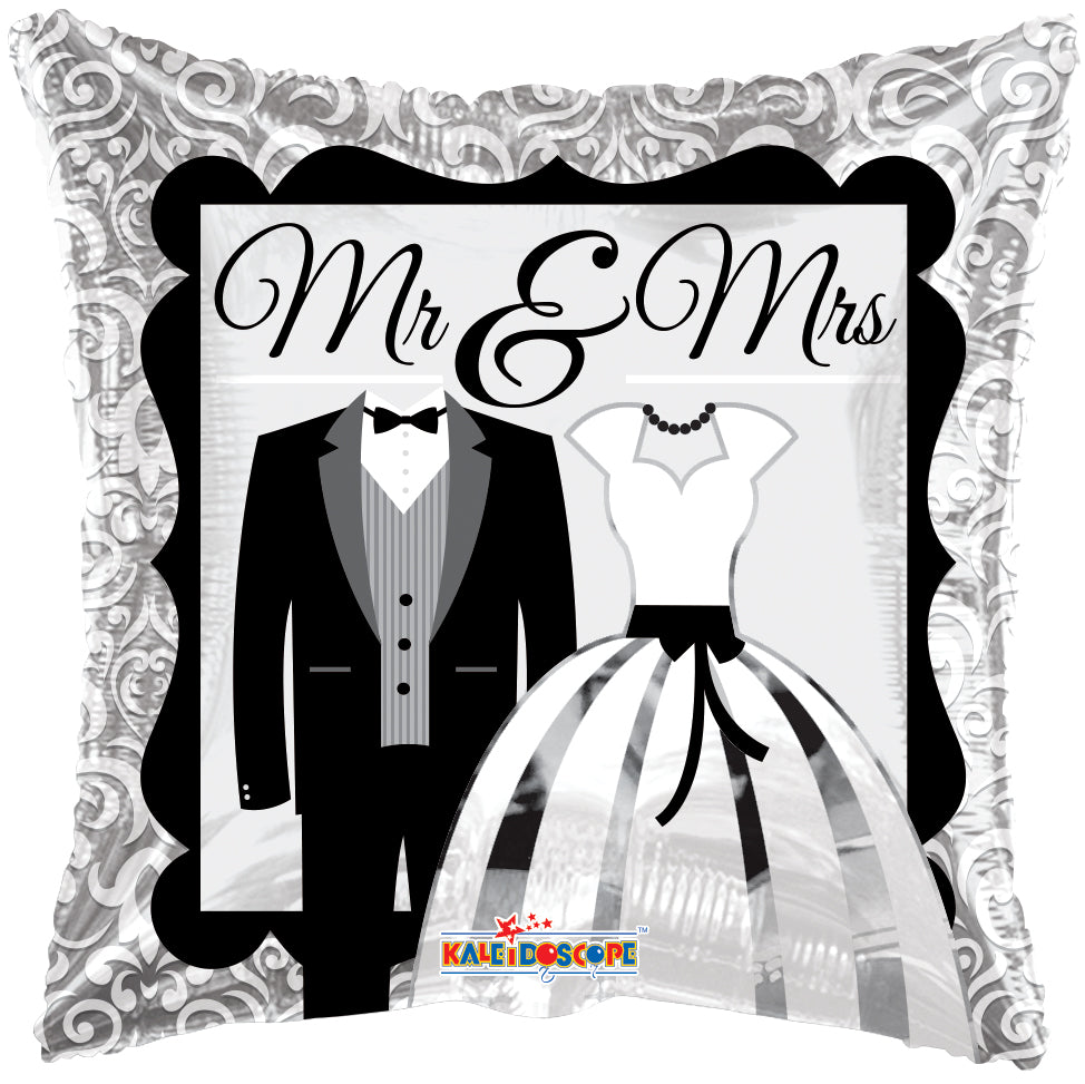 18" Mr & Mrs Balloon