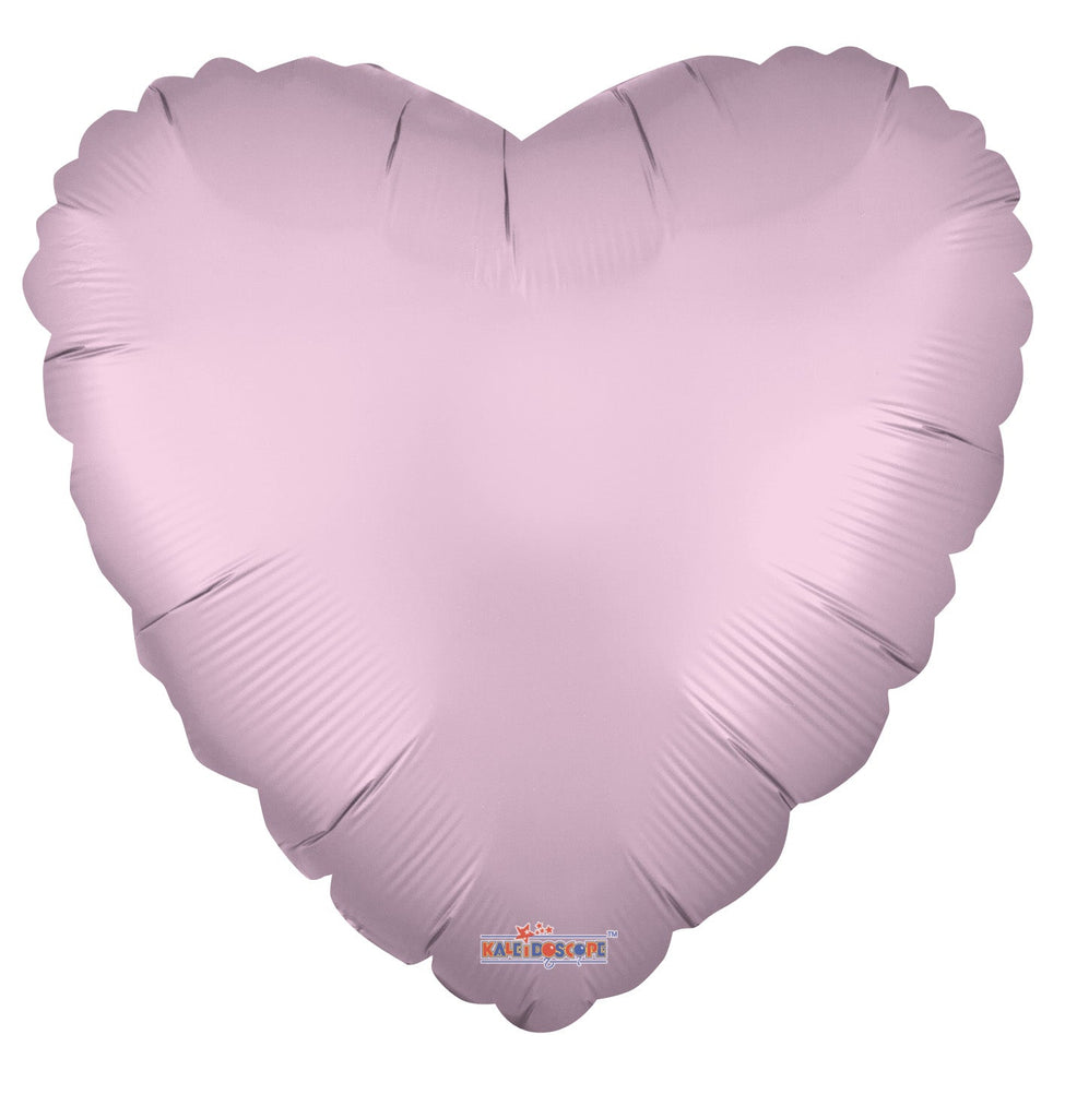 9" Airfill Only Solid Color Matte Pink Foil Balloon