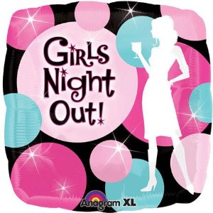18" Girls Night Out Party Balloon