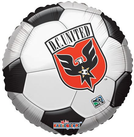 18" MLS D.C United Soccer Ball Balloon