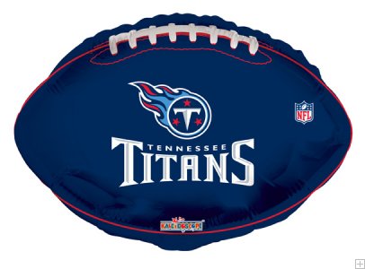 18" NFL Football Tenessee Tittans Balloon