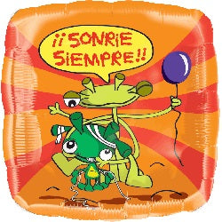 18" Aliens Sonrie Siempre Balloon (Spanish) Balloon