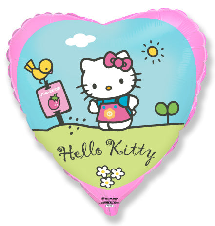 18" Hello Kitty Garden Balloon