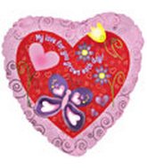 18" My Love for You Grows Each Day Balloon