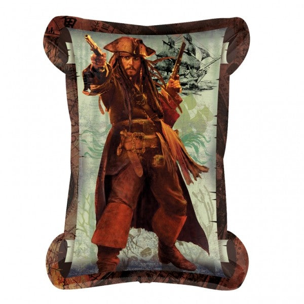 34" Pirates of the Carribbean 4 Scroll Balloon
