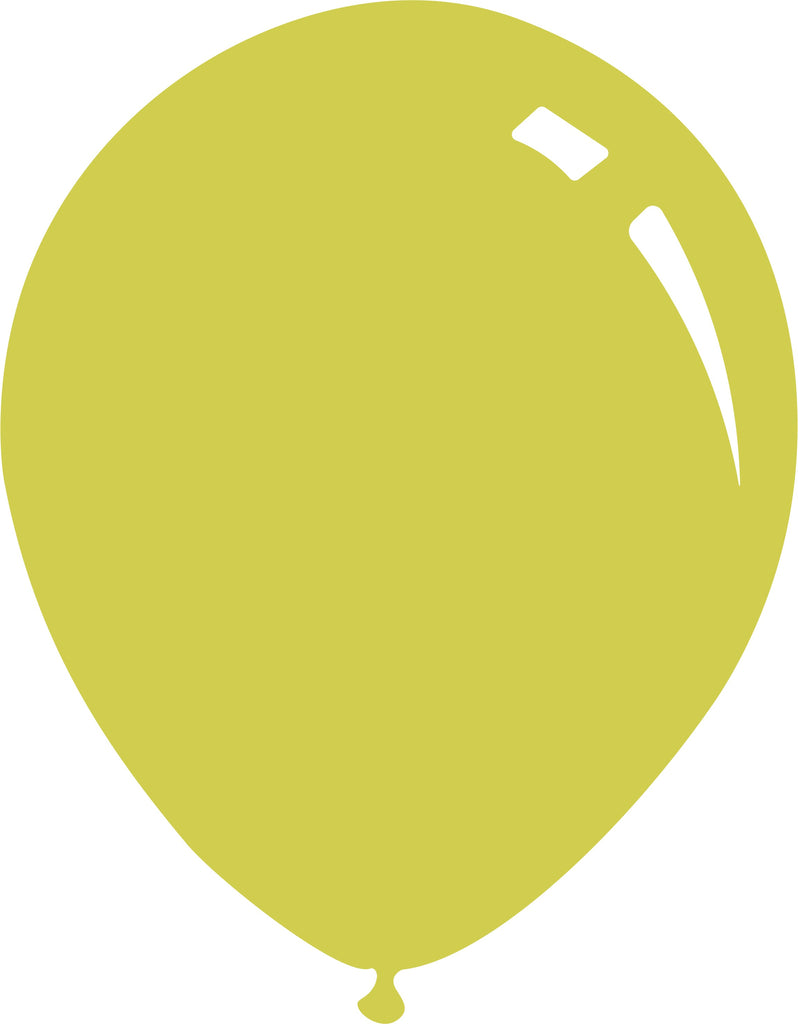 9" Deco Lemon/Lime Decomex Latex Balloons (100 Per Bag)