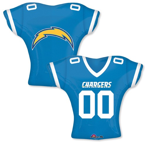24" NFL Football Balloon San Diego Chargers Jersey