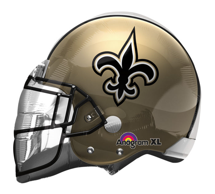 21" NFL Football New Orleans Saints Helmet NFL Jumbo Balloon