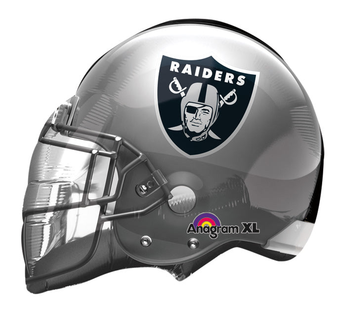 21" NFL Football Oakland Raiders Helmet NFL Jumbo Balloon