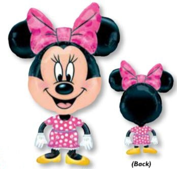 30" Minnie Mouse Big Head AirWalker Balloon