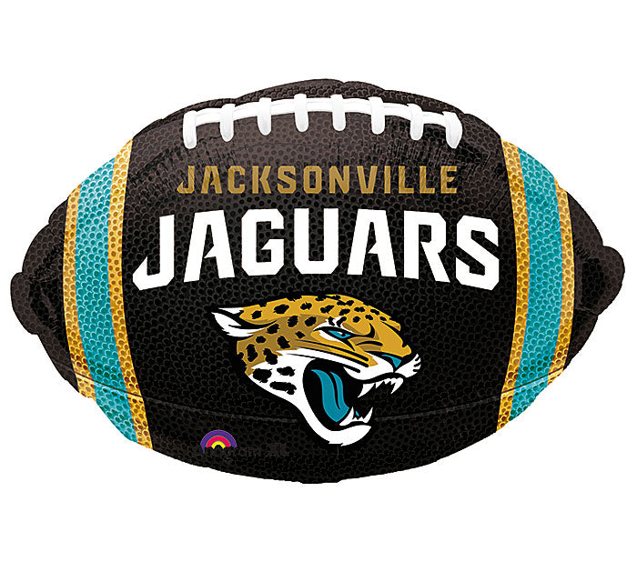 Junior Shape Jacksonville Jaguars NFL Football Team Colors Balloon