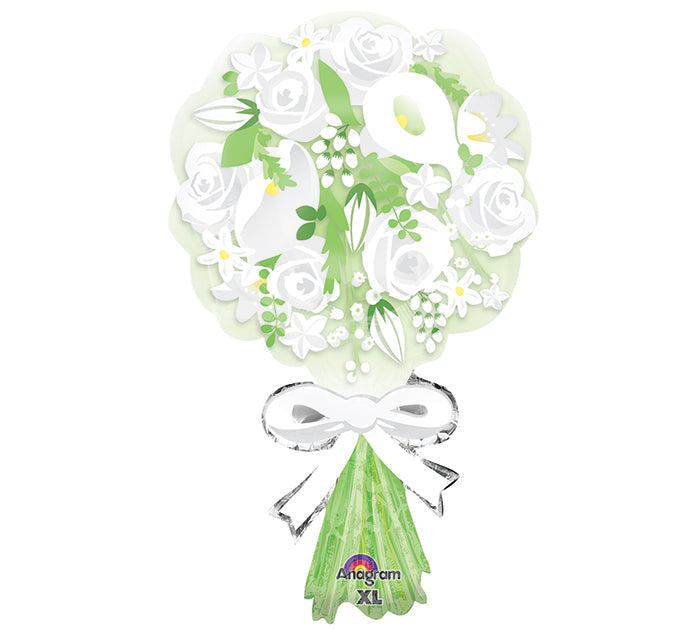30" SuperShape Bouquet For the Bride Balloon