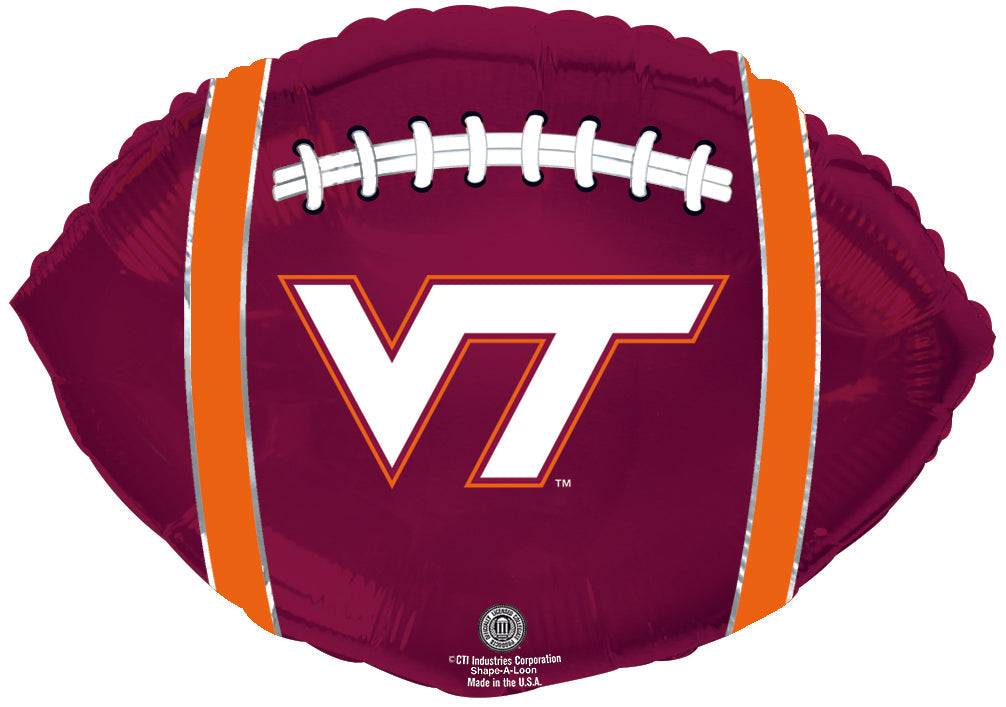 21" Virginia Tech Collegiate Football Balloon