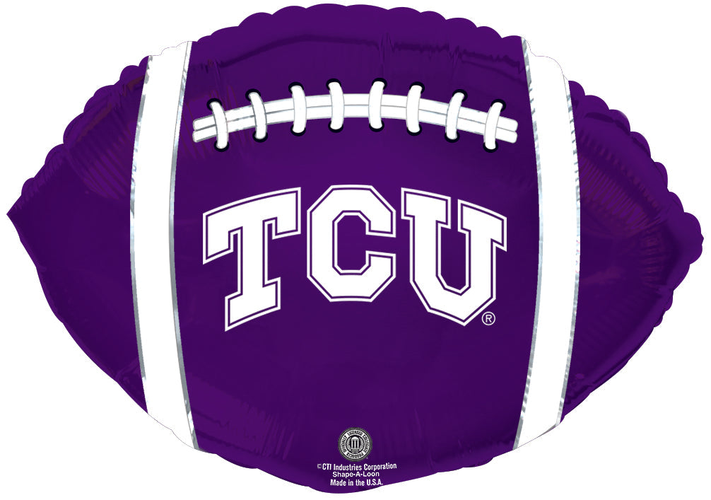 21" Texas Christian University (TCU) Collegiate Football Balloon