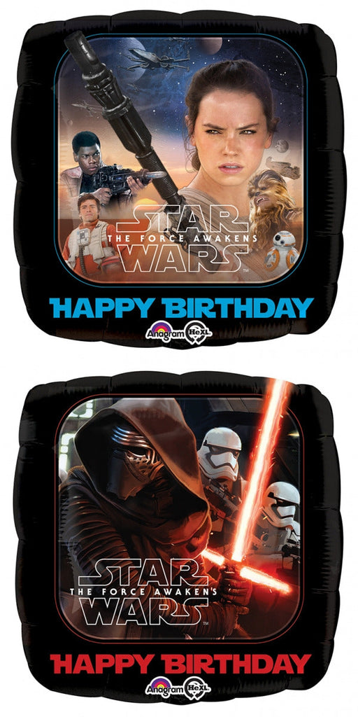 18" Star Wars Happy Birthday Packaged Balloon