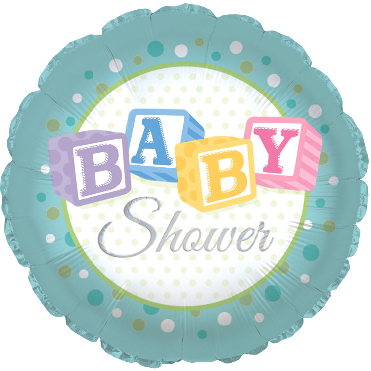 18" Baby Shower Foil Balloon