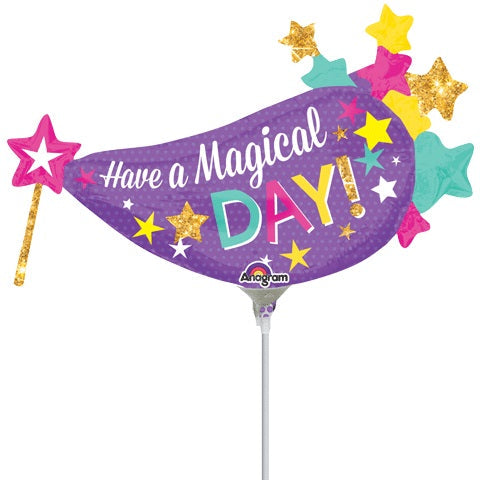 13" Airfill Only Magical Banner Balloon