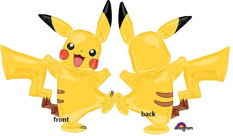 55 inch Anagram Pikachu Airwalkers Foil Balloon - 34084