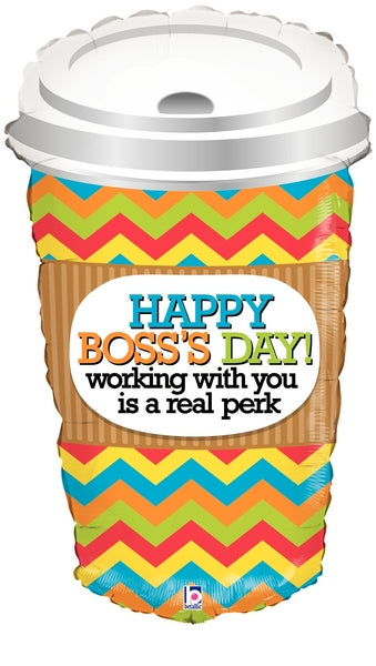 28" Foil Shape Balloon Boss's Day Perk!