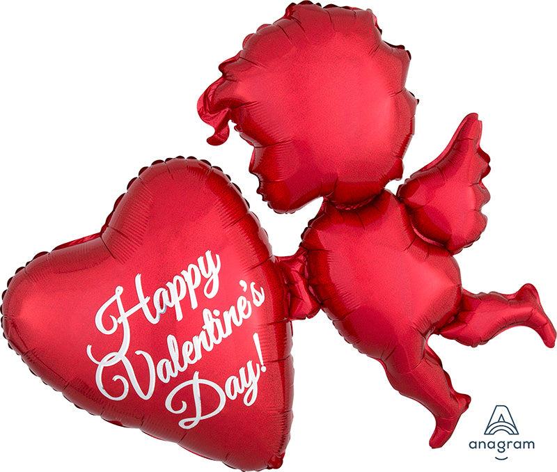 30" Red Cupid Balloon
