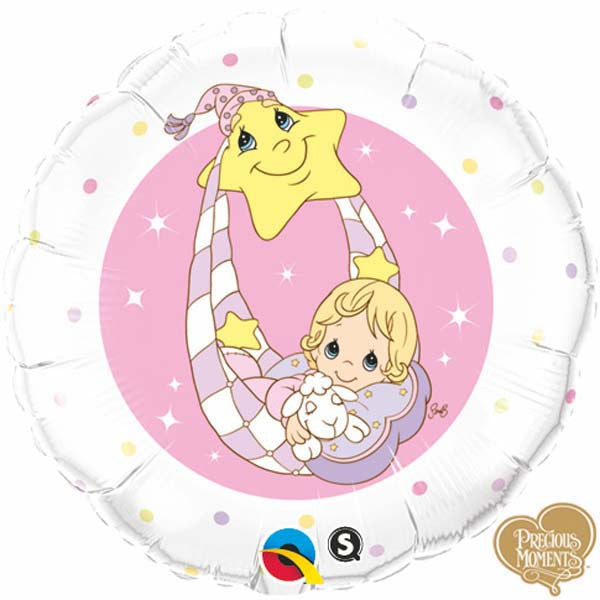 18" Precious Moments – Baby Pink Balloon