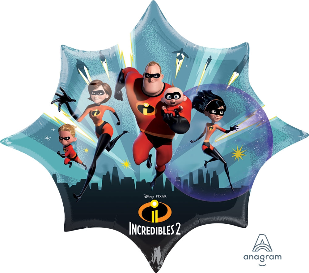 35" Supershape The Incredibles Foil Balloon