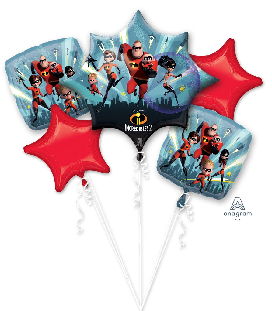 The Incredibles Bouquet Foil Balloons