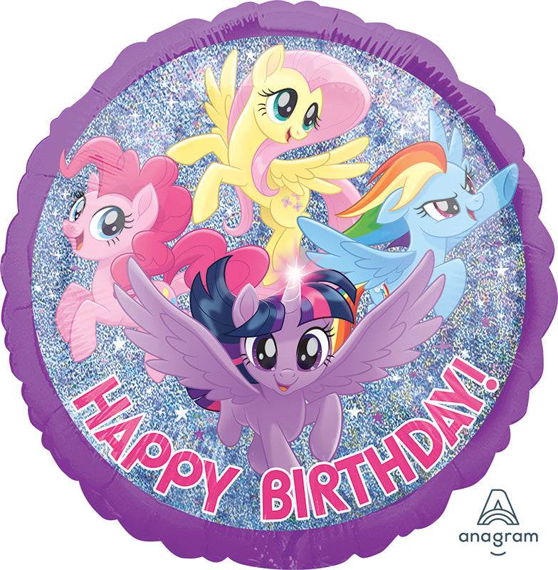 18" My Little Pony Adventure Happy Birthday Foil Balloon