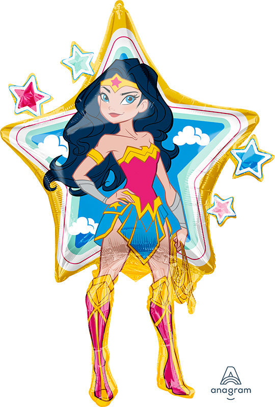 38" Wonder Woman 2 SuperShape Foil Balloon