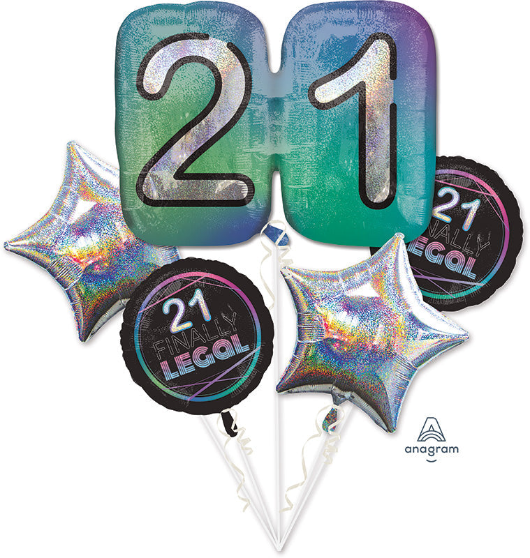 Globos con el número 21, globos de aluminio de Mylar de aluminio de 21 o 12  años dorados, gigantes, para fiestas de cumpleaños de 21 años
