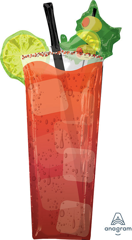37" Bloody Mary SuperShape Foil Balloon