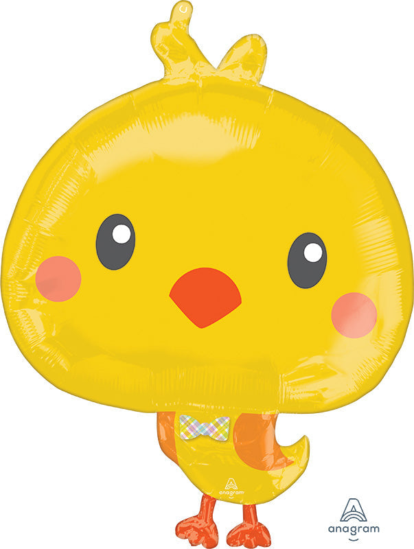 28" SuperShape Easter Chicky Foil Balloon