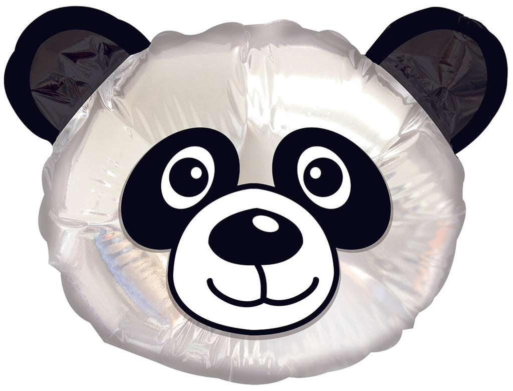 10" Airfill Only Panda Head Balloon