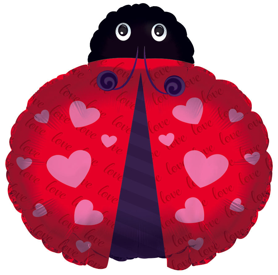 24" Love You Ladybug Balloon
