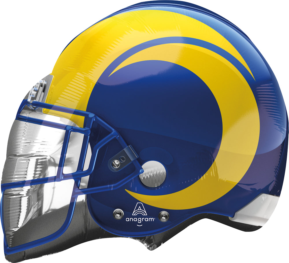 21" NFL Football SuperShape Los Angeles Rams Helmet Foil Balloon