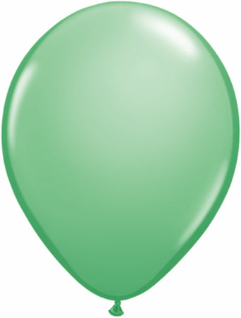 5" Qualatex Latex Balloons WINTERGREEN (100 Per Bag)
