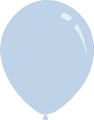 12" Metallic Light Blue Decomex Latex Balloons (100 Per Bag)