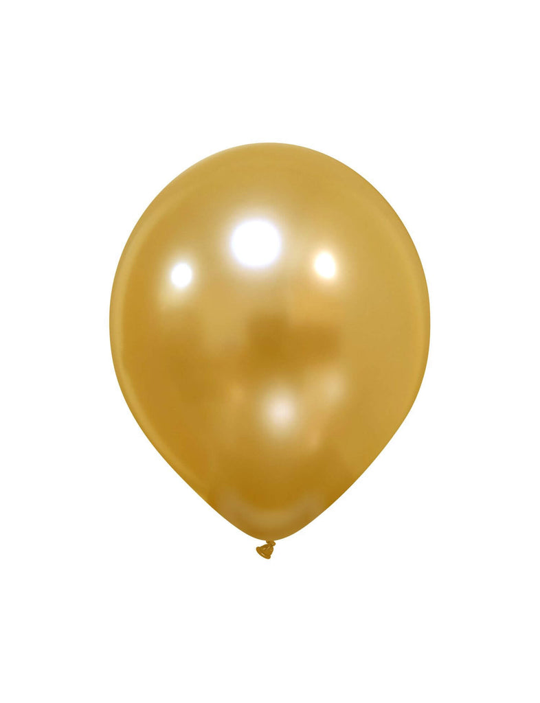 5" Cattex Premium Metal Rich Gold Latex Balloons (100 Per Bag)