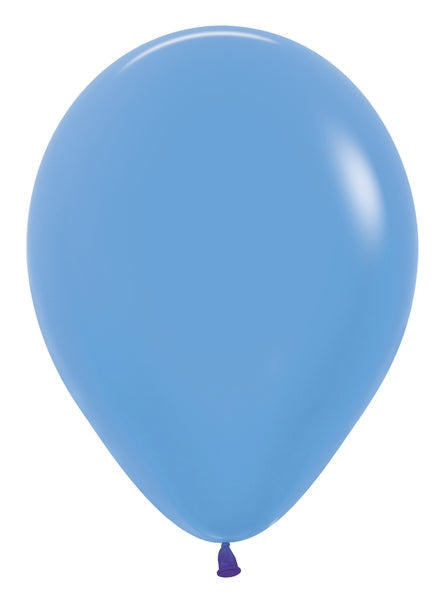 11" Sempertex/Betallic Latex Balloons (50 pieces/bag) Neon Blue