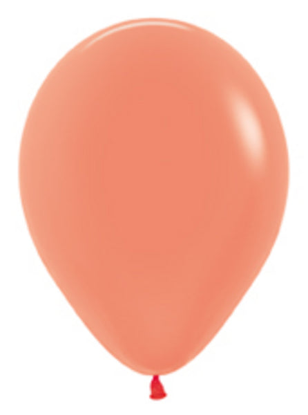 5" Latex Balloons (100 pieces/bag) Neon Orange