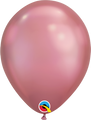 7" Chrome Mauve (100 Count) Qualatex Latex Balloons