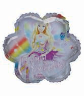 18" Happy Birthday Barbie Fairytopia Balloon