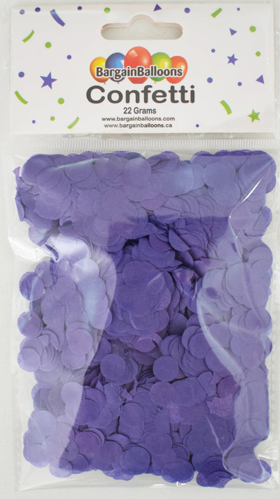 Balloon Confetti Dots 22 Grams Tissue Mid Blue 1CM-Round