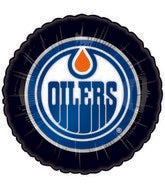 18" NHL Hockey Balloon Edmonton Oilers