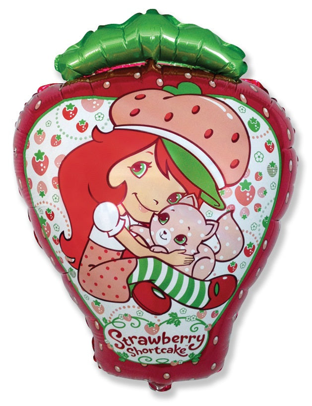 22" Love Strawberry Shortcake Foil Balloon