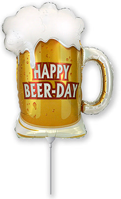 11" Airfill Only Happy Beer Day Balloon Foil Balloon